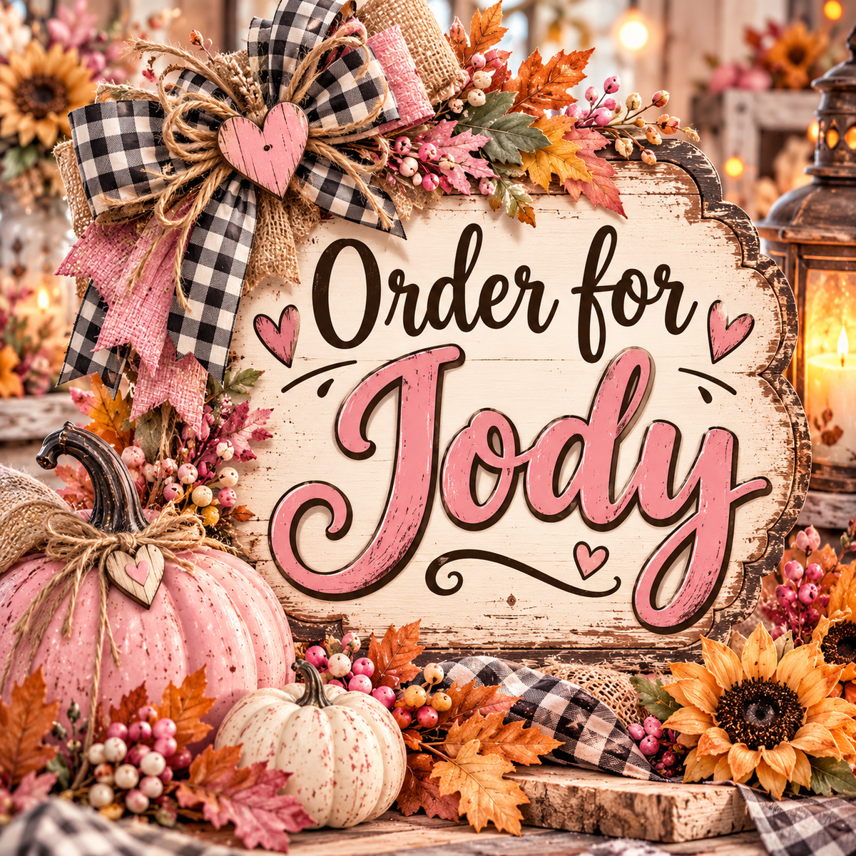 Order for Jody