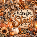Order for Stacy