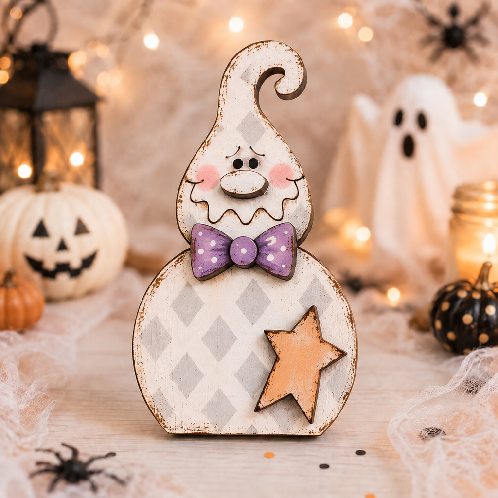 👻 Sweet Little Spook Wood Craft Kit