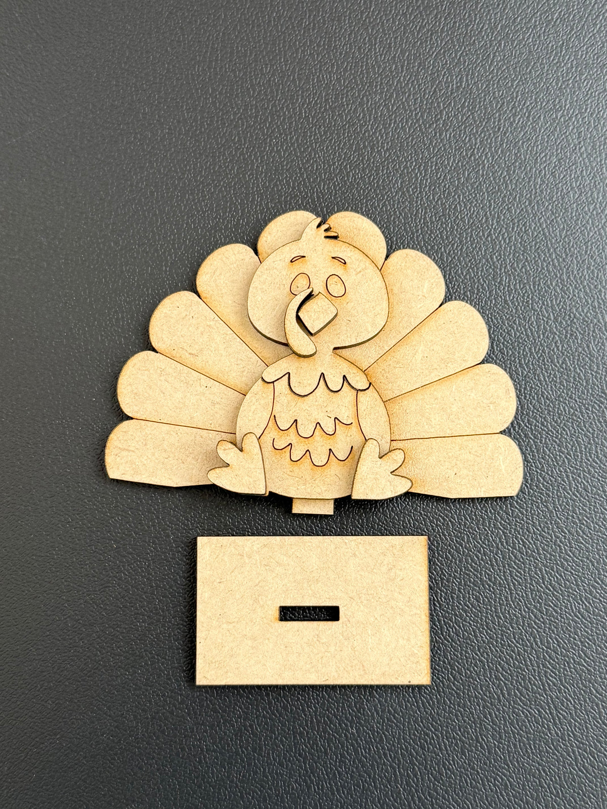 🦃 Little Turkey Shelf Sitter Wood Blank