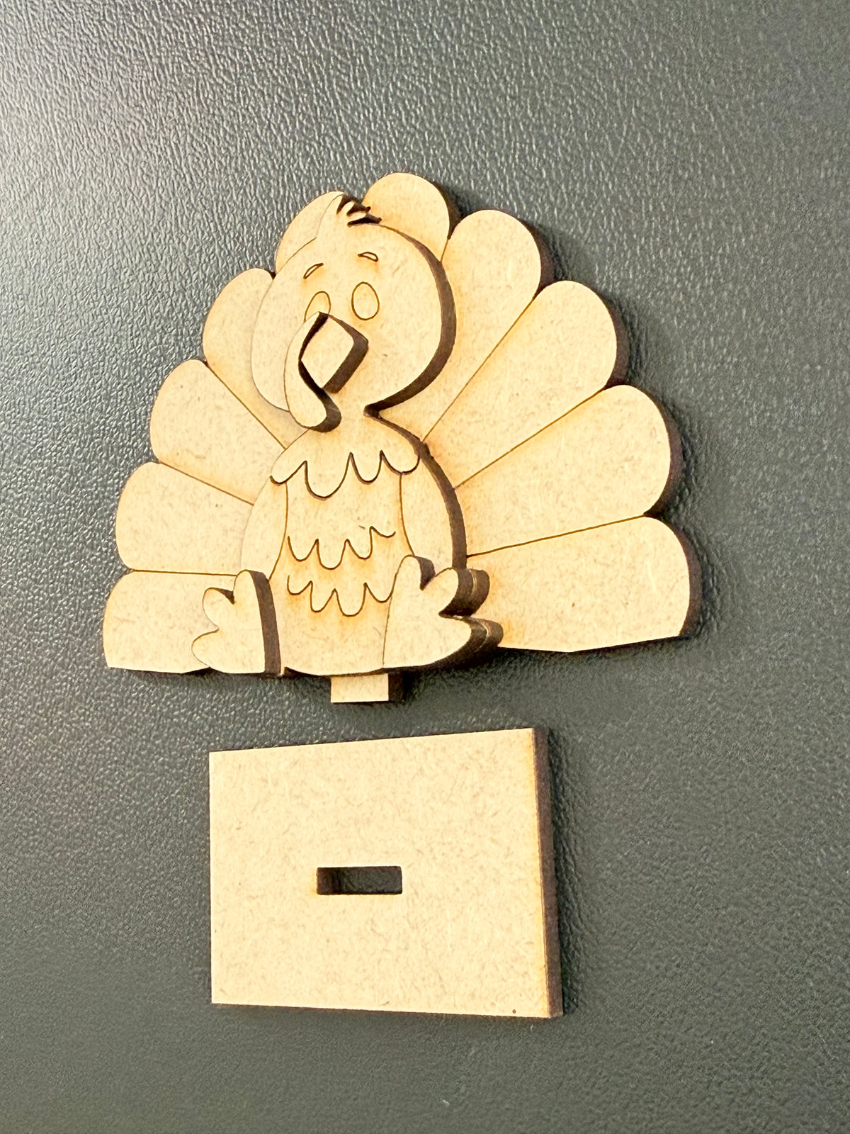 🦃 Little Turkey Shelf Sitter Wood Blank