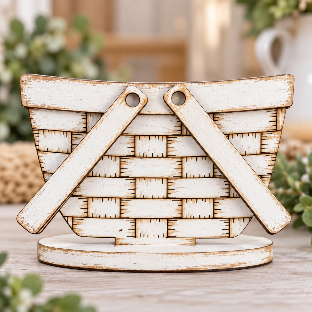 Little Basket Insert Bases – Basket Weave and Picnic Basket Designs